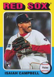 2024 Topps Heritage MLB #645 Isaiah Campbell レギュラーカード RC