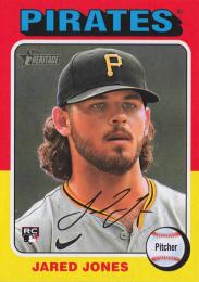 2024 Topps Heritage MLB #675 Jared Jones レギュラーカード RC