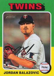 2024 Topps Heritage MLB #680 Jordan Balazovic レギュラーカード RC