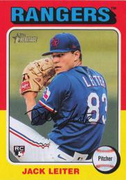2024 Topps Heritage MLB #691 Jack Leiter レギュラーカード RC