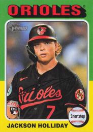 2024 Topps Heritage MLB #692 Jackson Holliday レギュラーカード RC