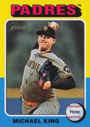2024 Topps Heritage MLB #701 Michael King レギュラーカード
