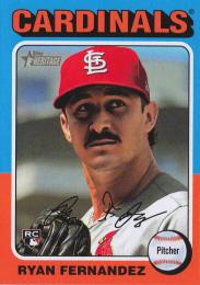 2024 Topps Heritage MLB #702 Ryan Fernandez レギュラーカード RC