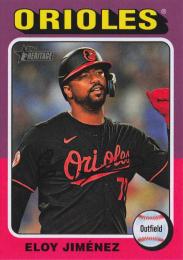 2024 Topps Heritage MLB #708 Eloy Jimenez レギュラーカード