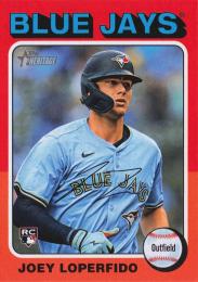 2024 Topps Heritage MLB #709 Joey Loperfido レギュラーカード RC