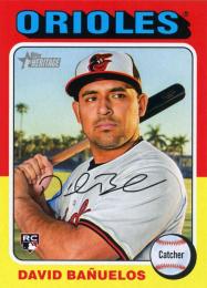 2024 Topps Heritage MLB #715 David Banuelos レギュラーカード RC