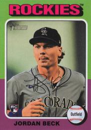 2024 Topps Heritage MLB #717 Jordan Beck レギュラーカード RC