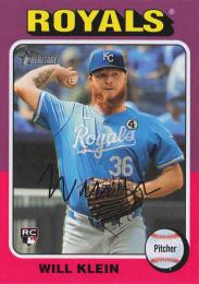 2024 Topps Heritage MLB #723 Will Klein レギュラーカード RC
