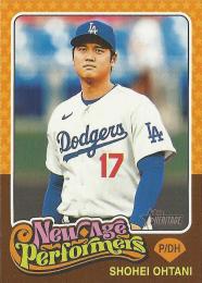 2024 Topps Heritage MLB #NAP-1 Shohei Ohtani インサートカード New Age Performers
