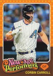 2024 Topps Heritage MLB #NAP-8 Corbin Carroll インサートカード New Age Performers