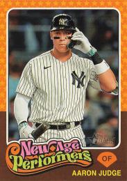2024 Topps Heritage MLB #NAP-15 Aaron Judge インサートカード New Age Performers