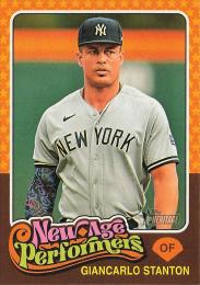 2024 Topps Heritage MLB #NAP-16 Giancarlo Stanton インサートカード New Age Performers