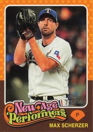 2024 Topps Heritage MLB #NAP-22 Max Scherzer インサートカード New Age Performers