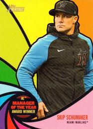 2024 Topps Heritage MLB  #AW-8 Skip Schumaker インサートカード Award Winners