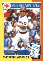 2024 Topps Heritage MLB  #FLF-8 Fred Lynn インサートカード The Fred Lynn Files