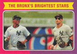 2024 Topps Heritage MLB  #CC-2 Juan Soto/Aaron Judge インサートカード Combo Cards