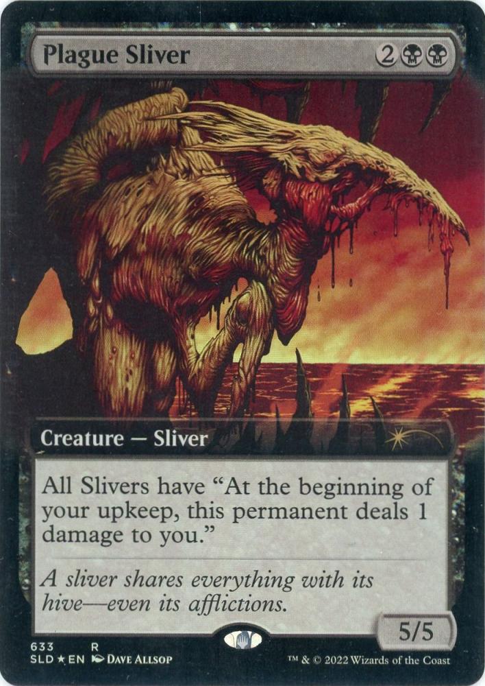 MTG 日本語1枚 疫病スリヴァー foil ミントモール / MINT GAMES MTG(東日本橋) / 【SLD】【ENG