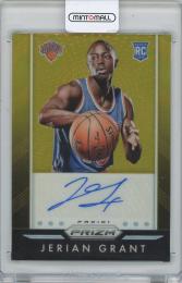 2015-16 PANINI Prizm Autographs Prizms Gold / JERIAN GRANT(New York Knicks) 【05/10】