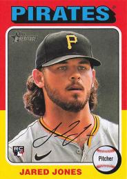 2024 Topps Heritage MLB #675 Jared Jones【Mini/パラレル】レギュラーカード RC