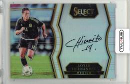 2017-18 PANINI Select Javier Hernandez Signatures #32《表面に若干の傷あり》 Mexico