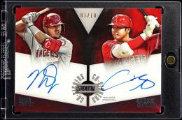 2022 Topps Stadium Club #CSATO Shohei Ohtani/Mike Trout  Co-Signers Dual Autographs【1/10】 Los Angeles Angels