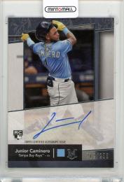 2024 TOPPS Museum Collection Junior Caminero Archival Autographs #AAJC【212/299】 Tampa Bay Rays