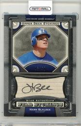 2004 UPPER DECK Etchings Hank Blalock Star Etchings Autograph #HB【43/50】 Texas Rangers