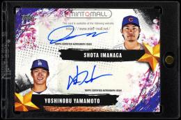 2025 Topps Toyko #SOJAIY Shota Imanaga/Yoshinobu Yamamoto Stars of Japan Dual Autographs【6/25】 Chicago Cubs/Los Angeles Dodgers