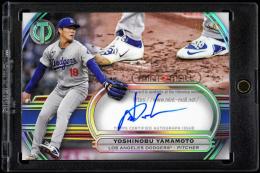 2025 Topps Tribute #TTCYY Yoshinobu Yamamoto Tribute to Cleats Autographs【10/50】 Los Angeles Dodgers