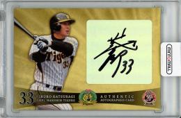 【裏面左下若干難あり】2010 BBM 阪神タイガース 葛城育郎 直筆サインカード【27/60】