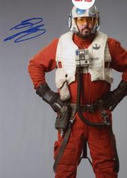 【フォトグラフ商品】2020 TOPPS Star Wars Authentics Autographs 11×14【宅急便配送のみ】Temmin "Snap" Wexley Greg Grunberg Autographed 11x14 Photograph Signer New Trilogy