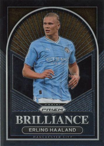 ミントモール / MINT BASE店 (TCシングル通販) / 2023-24 Panini Prizm Premier League #30  Erling Haaland インサートカード Brilliance