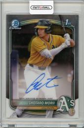 2025 TOPPS BOWMAN 1st Shotaro Morii AUTO #CPA-SM Athletics