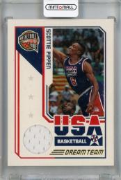 2009-10 Hall of Fame Scottie Pippen Dream Team Game Threads #9 ※傷・裏面白かけあり【548/875】 Team USA BK