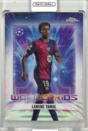2024-25 Topps Chrome Uefa Competition Lamine Yamal Wonderkids Fc Barcelona