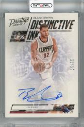 2016-17 Panini Prestige Blake Griffin Distinctive Ink #16 Auto ※傷・裏面白かけあり【25/75】 Los Angeles Clippers