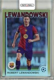 2024-25 Topps Uefa Competition Robert Lewandowski Base Gold Inferno Parallel【47/50】 Fc Barcelona