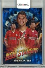 2023-24 Topps Uefa Competition Hirving Lozano Now Starring Foilboard Parallel【68/99】 Psv Eindhoven