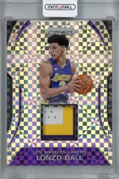 2017-18 Panini Prizm Lonzo Ball Sensational Swatches Starburst #2 【07/10】 Los Angeles Lakers