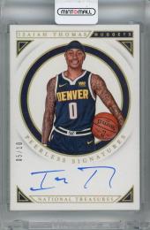 2018-19 Panini National Treasures Isaiah Thomas Peerless Signatures Gold #38 Auto 【05/10】 Denver Nuggets