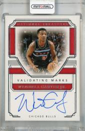 2019-20 Panini National Treasures Wendell Carter Jr. Validating Marks #10 Auto 【37/49】 Chicago Bulls