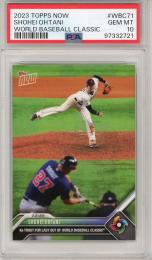 2023 TOPPS NOW Shohei Ohtani #WBC71【PSA10】