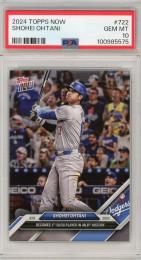 2024 TOPPS NOW Shohei Ohtani #722【PSA10】 Los Angeles Dodgers