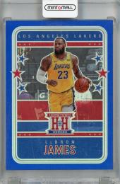 2020-21 Panini Chronicles LeBron James Hometown Heroes Optic Blue #557【70/99】 Los Angeles Lakers