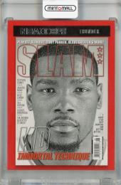 2020-21 Panini NBA Hoops Kevin Durant SLAM #13 Oklahoma City Thunder