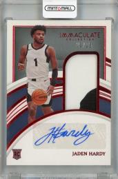 2022-23 Immaculate Collection Collegiate Jaden Hardy Rookie Patch Autographs Red #32 ※傷あり【20/25】 NBA G League