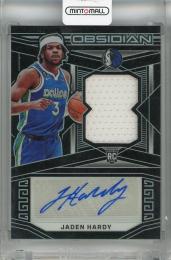 2022-23 Panini Obsidian  Jaden Hardy Rookie Jersey Autographs #210 RC ※傷あり【15/99】 Dallas Mavericks