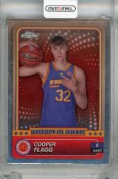 2024 Topps Chrome McDonald’s All American Cooper Flagg Base #78  East
