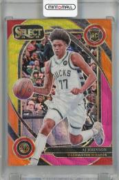 2024-25 Panini Select AJ Johnson Courtside Multi Wave Prizms #300 【18/20】 Washington Wizards