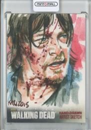 Cryptozoic The Walking Dead Season4 Ken Meyer Jr/Daryl Dixon Sketch card/Daryl Dixon【001/001】